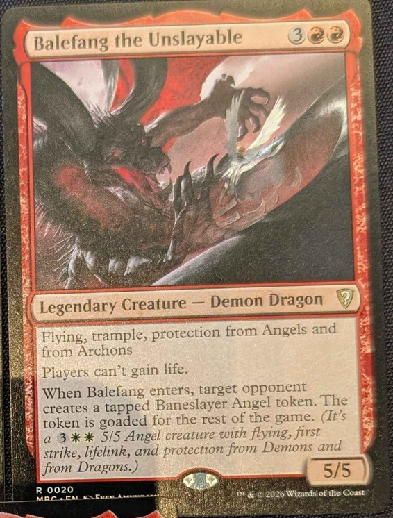 UntapDeck's tweet photo. Curse you, Bayle- I mean, nice callback 😅

#magicthegathering #mysterybooster https://t.co/bkm4pVyHLX
