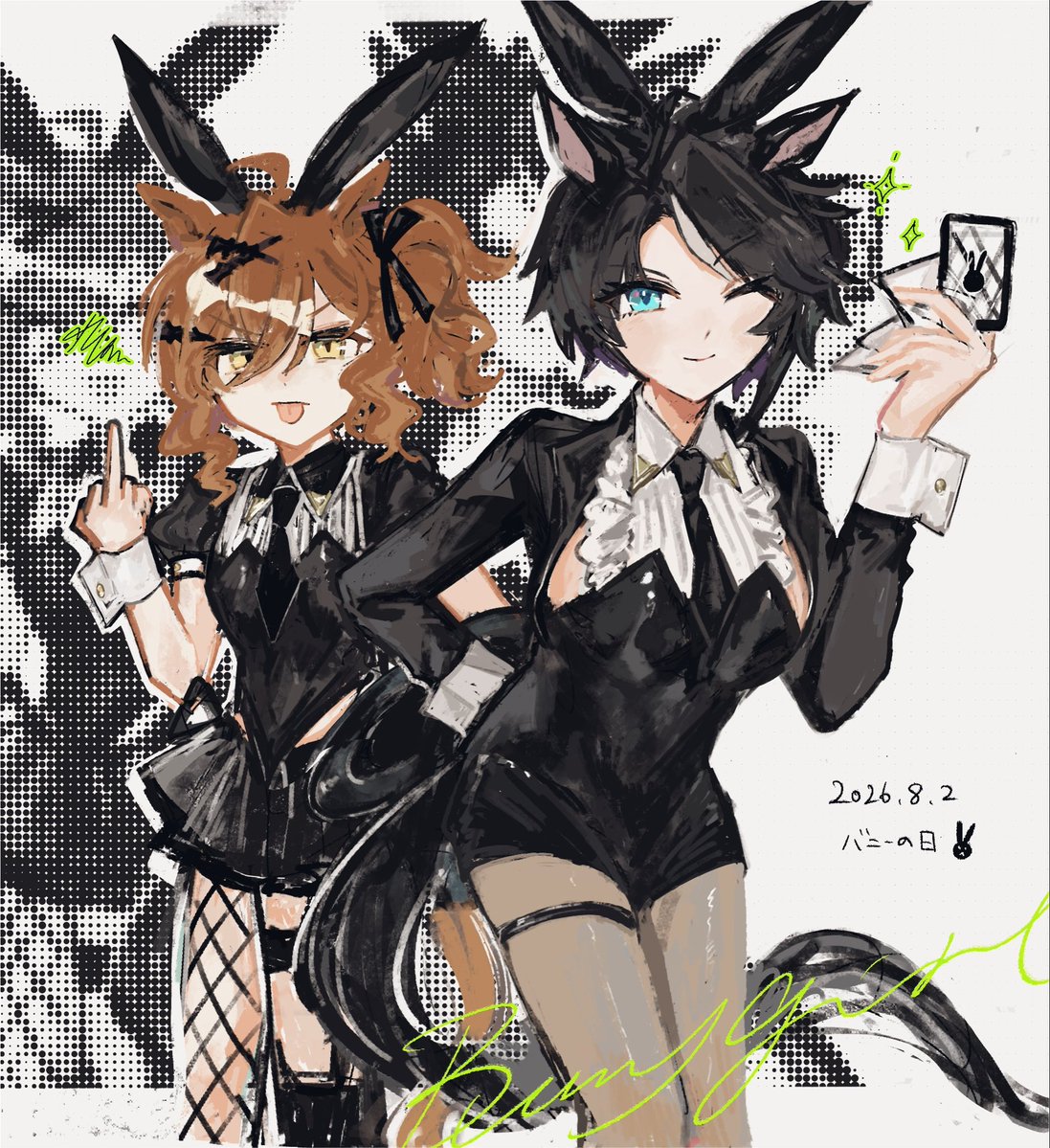i_du63's tweet photo. バニーガールのポケフジ(遅刻) https://t.co/rsphJ9WE4p