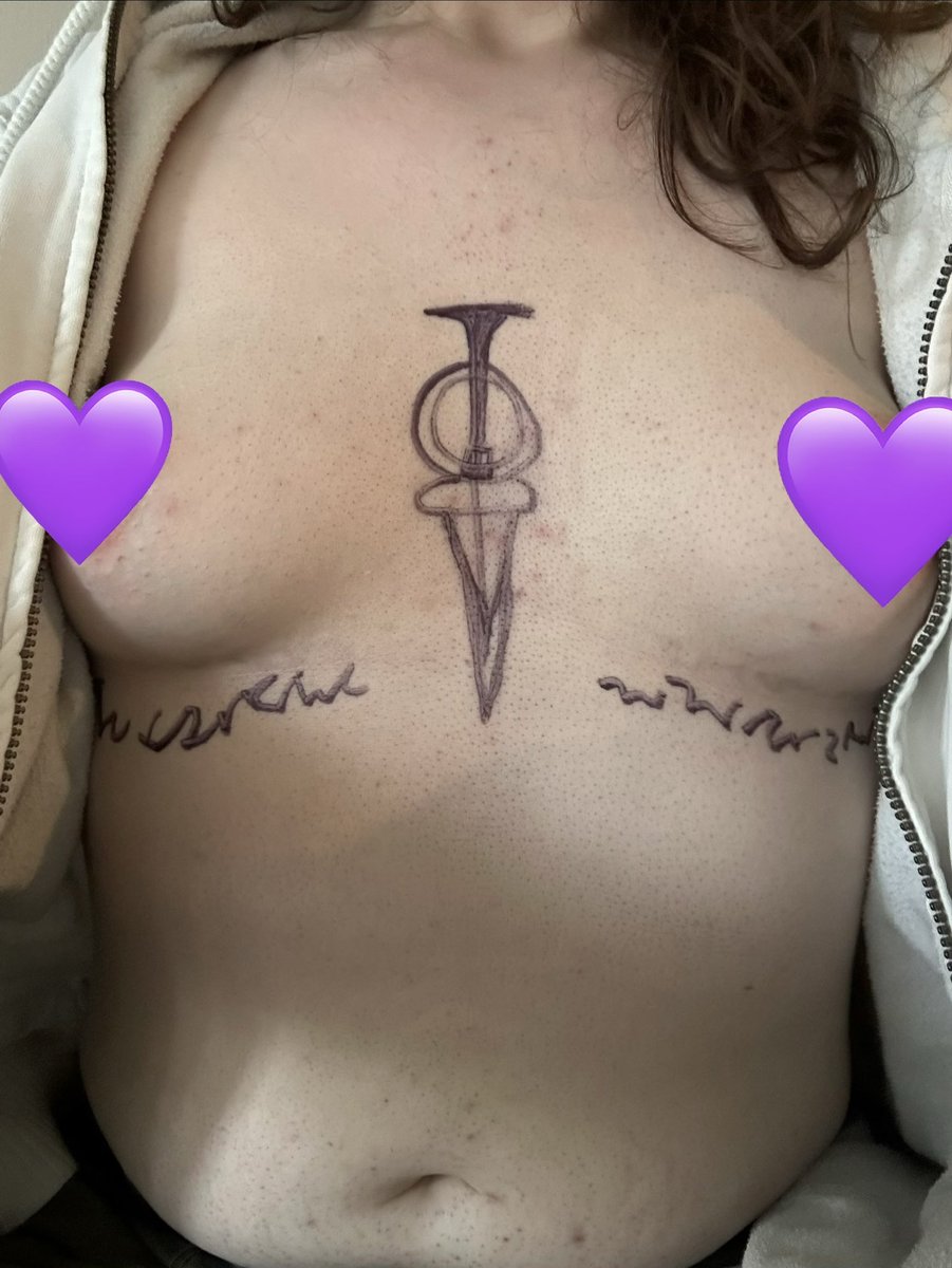 jamie_s17's tweet photo. Chat should I get this tattoo (was drawn in sharpie while drunk so it doesn’t look perfect) https://t.co/3yrQPtm75O