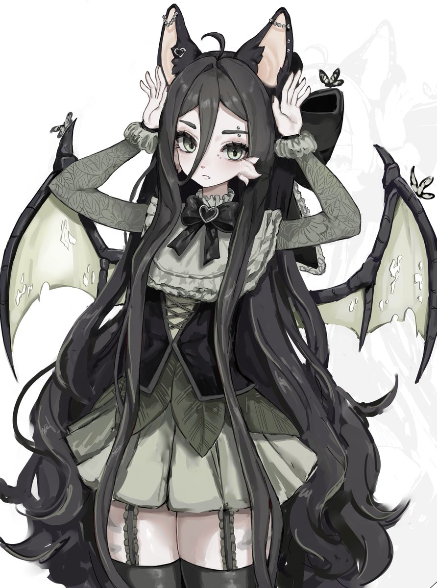 ephieElle's tweet photo. Hijacks your bunny day  🦇 https://t.co/h7ttaqWQBZ