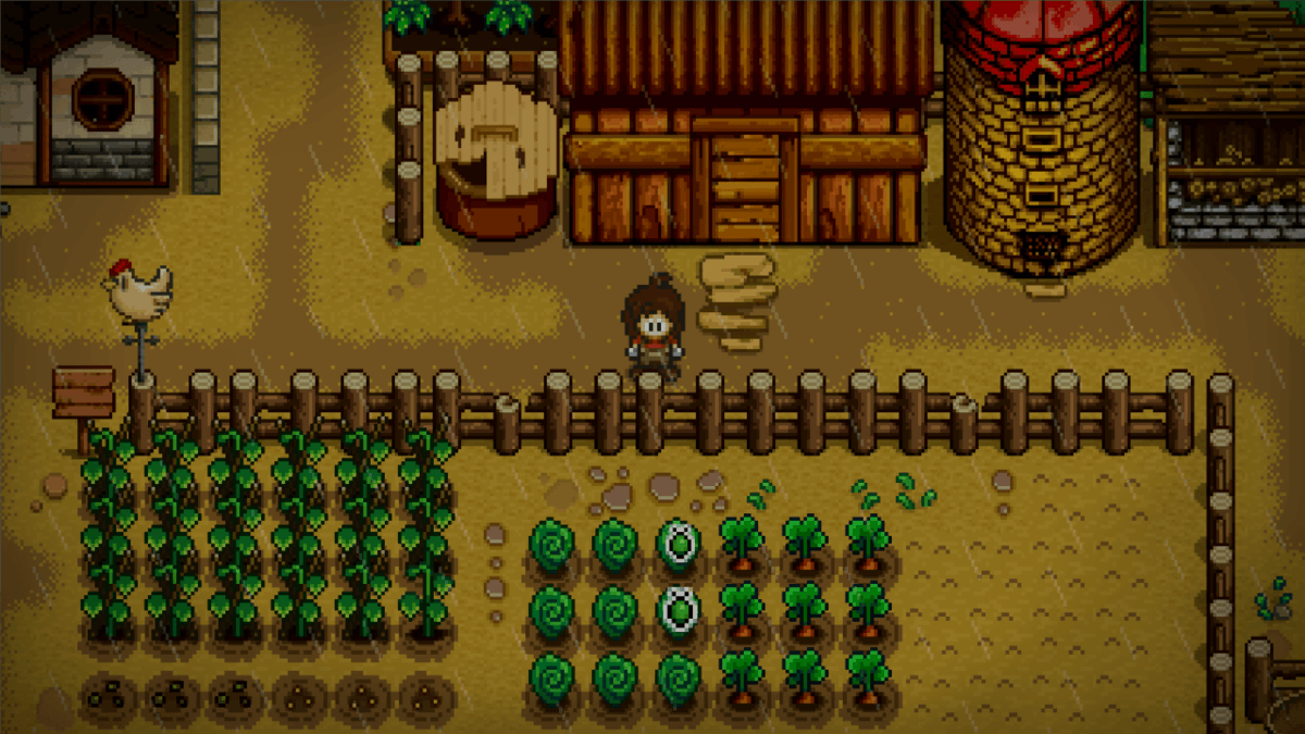 SmithCynth29000's tweet photo. Just wrapped up a casual 20-min farm run in Stardew Valley—harvested 30 tomatoes, fed all the chickens, and now I’m ready for a quick snack. Perfect low-stress Saturday!， https://t.co/1wGxHdSKbX