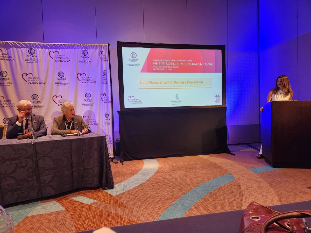 almucastro01's tweet photo. On behalf of @secardiologia
I want to thank #ACCFlorida and especially #MarioLopez for the invitation to take part in this excellent congress.
It’s been highly productive and enriching,
and I’m confident we’ll build great collaborative lines of work, especially for young cardiologists. @JovenesSec