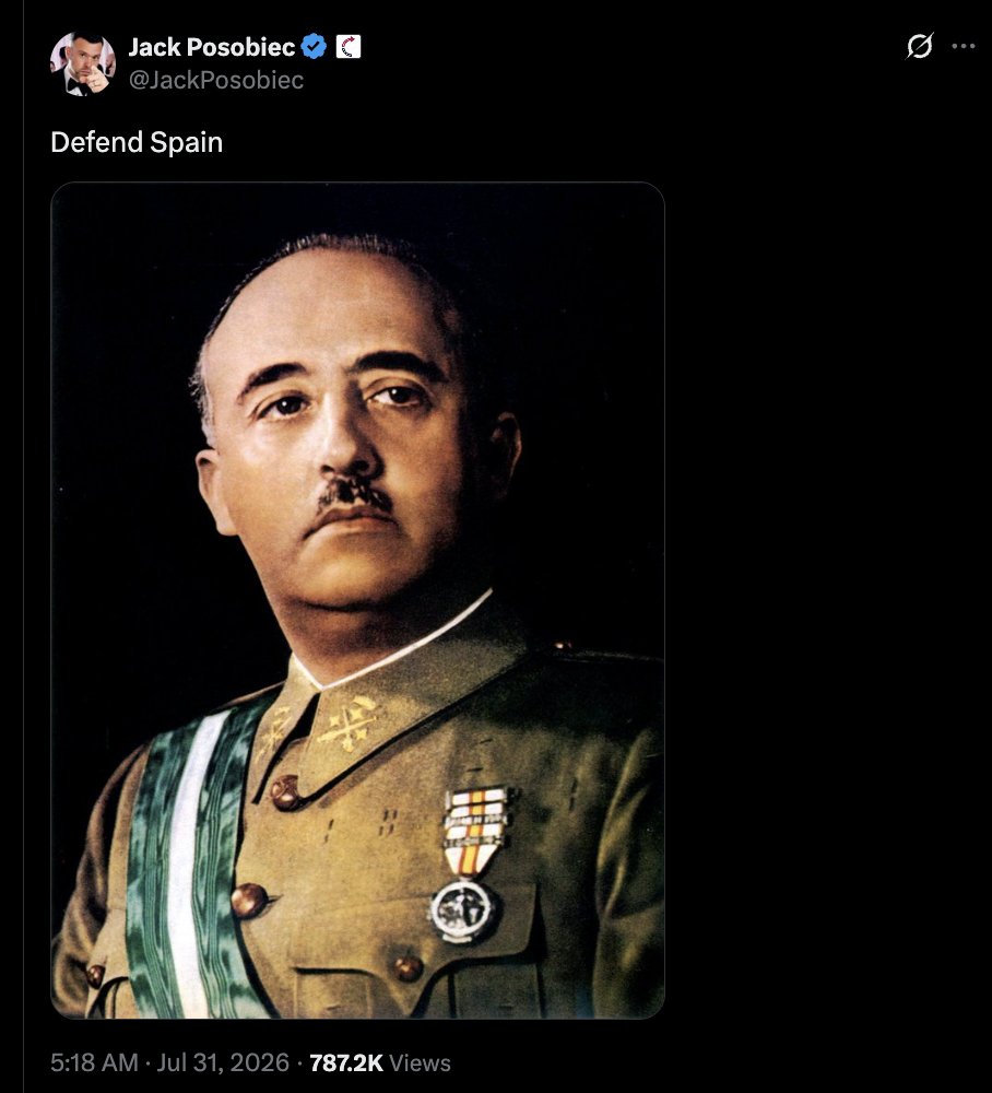 owenjonesjourno's tweet photo. Franco used 80,000 Moroccan troops to destroy Spanish democracy and crush the left.

These far-right clowns have less than zero knowledge of the subjects they pontificate on. https://t.co/qNzXnsXjcB