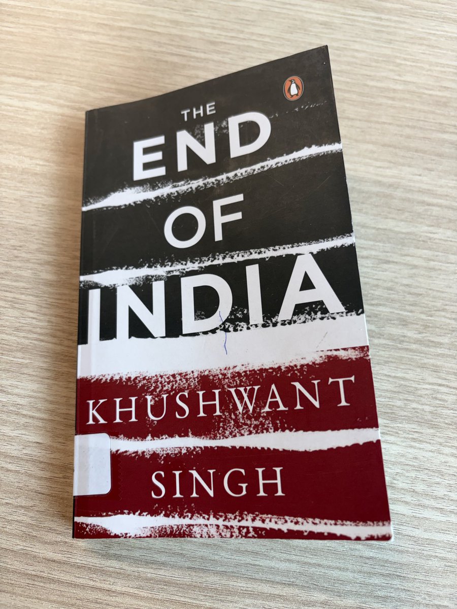 gurrmilan's tweet photo. Essential, uncomfortable, criminally under discussed in classrooms. @Singhkhushwant mapped it 23 years back - secularism eroding, minorities as TV debate fodder, history rewritten as myth, dissent branded ‘anti national’
Same script, better production values, worse audience. https://t.co/oudIvW3XjC