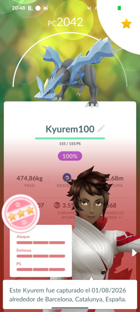 asgardwarrior25's tweet photo. Goy way to end the week with another Hundo Kyurem 💯 and two Feebas Dinamax Shiny ✨ 🥳 😁
#Pokemon
#PokemonGo
#Hundo
#Shiny
#Dinamax
#Kyurem
#Feebas
#ポケモン
#ポケモンGO https://t.co/oNMYHsjQG5