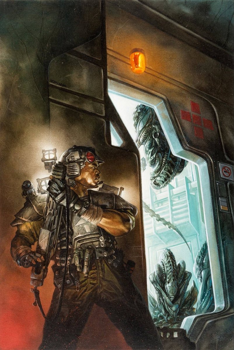 cimerians's tweet photo. Artist Dave Dorman
#Aliens https://t.co/7z1c59Baxn