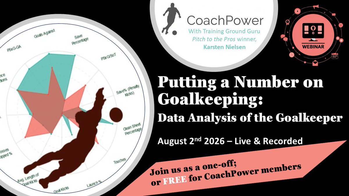 TCoach24268's tweet photo. Another excellent webinar with @power_ray and Karsten Nielsen. Will definitely be making some time to look at this one again 🧤⚽️ https://t.co/HfdzE8pJIK
