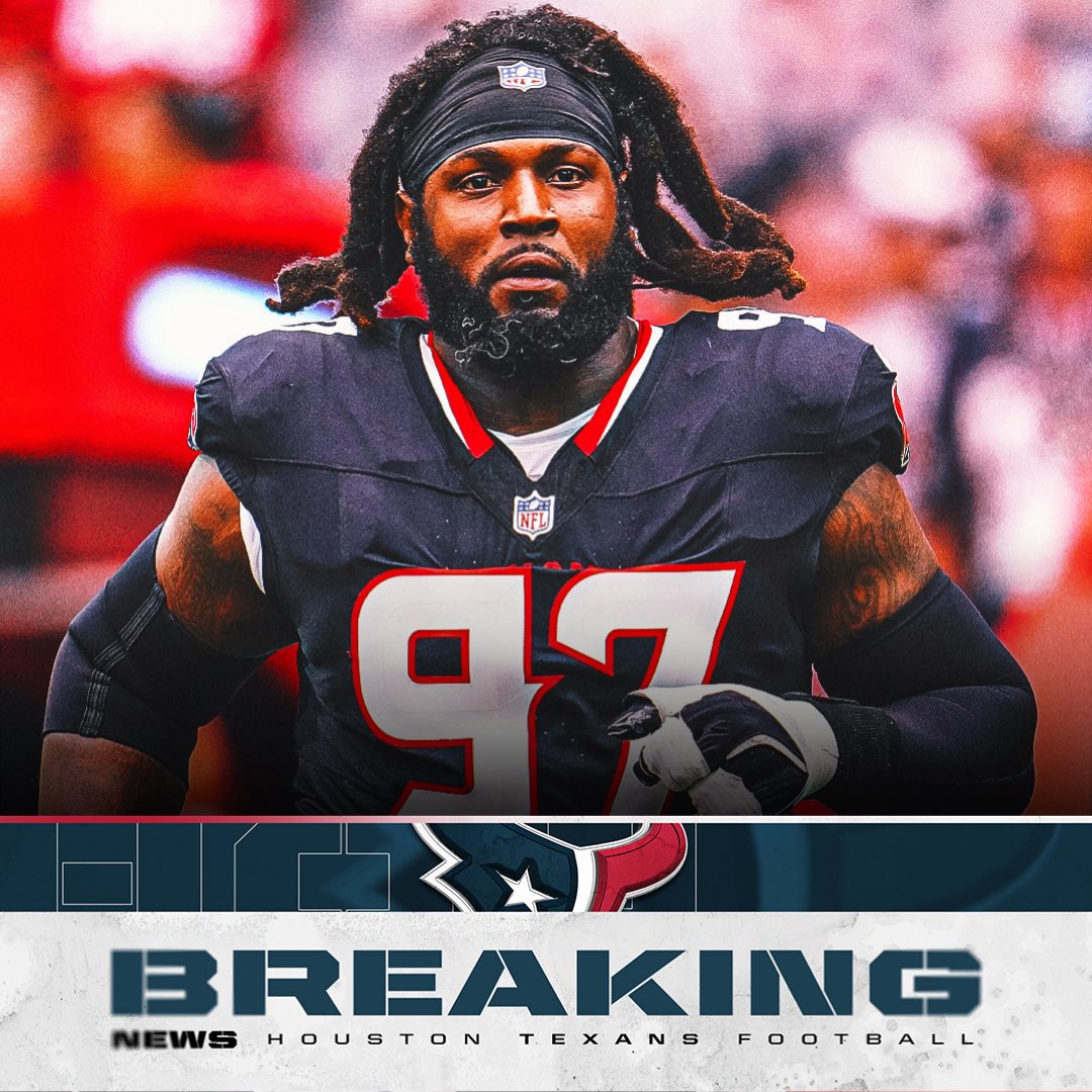 DDelgattoNFL's tweet photo. The #Texans are sighing DL Mario Edwards Jr. Per @jonmalexander https://t.co/Yp6F5UwPNi