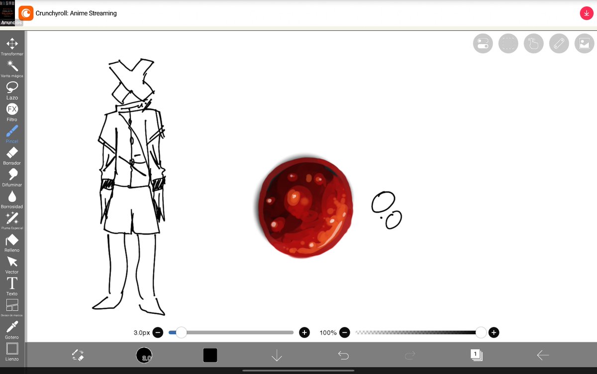 DekKevv's tweet photo. Andaba probando pinceles en IbisPaintX y creo que es hora de cambiar el InfinePainter xd https://t.co/1ZrDXEkb71