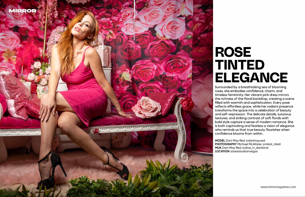 danimayredhead's tweet photo. Published in Mirror Magazine 🥰
@MirrorMag
📸 Mikal McAllister
At Best Studio Vegas
#model @danimayredhead
#published #magazine #pubishedmodel #vegasmodel https://t.co/LnkhBfRKQt