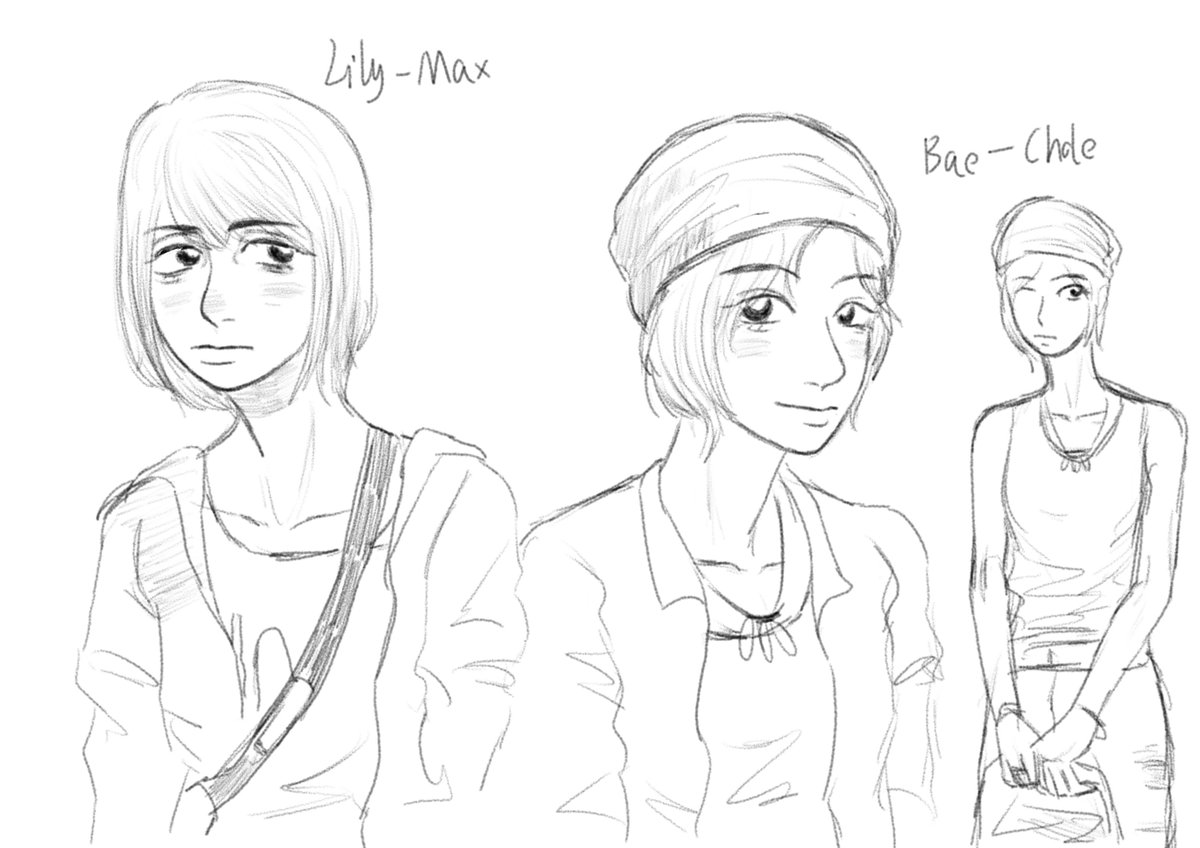 Morrian77Orri9's tweet photo. #뱅릴 #baely #NMIXX 
I don't know why but I just wan to see baely x life is strange   
so this happened https://t.co/7EiNAjtltP