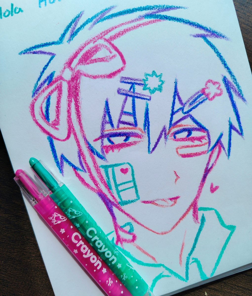 BreeaDD0's tweet photo. Idk how to use crayons 🐟 https://t.co/aCqxsHCKfJ