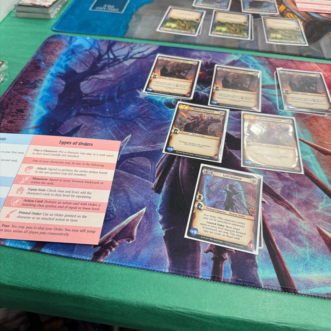 TCGplayer's tweet photo. Rounding out our squad, Paris' top game of #GenCon2026 was Warlord. Check out why he loved it down below.

What was your favorite part of Gen Con? Let us know and we'll see you at the next one! https://t.co/JpvpQuDduL