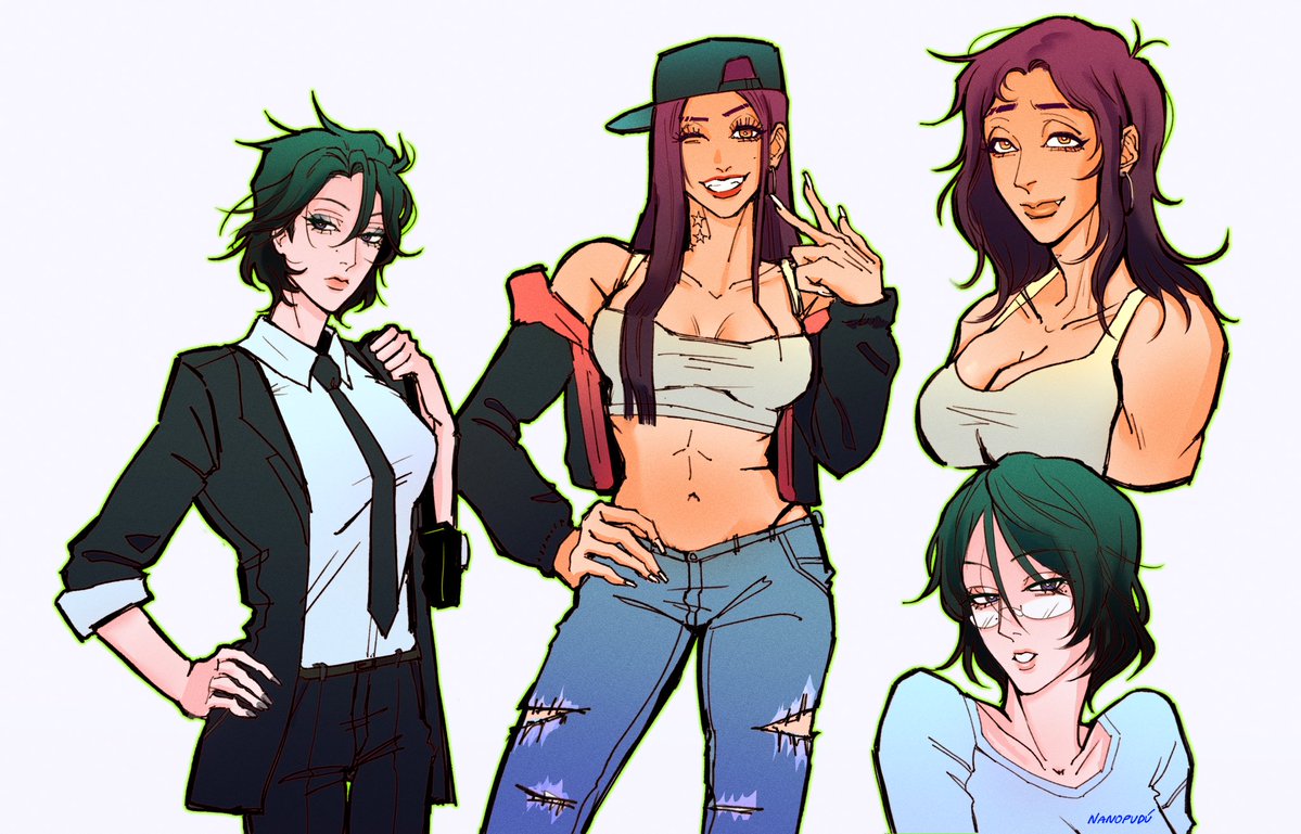 NanoPudu's tweet photo. [Lanzazo: Genderbend]

#oc #gl #yuri #artistaschile https://t.co/umIviWhA8O