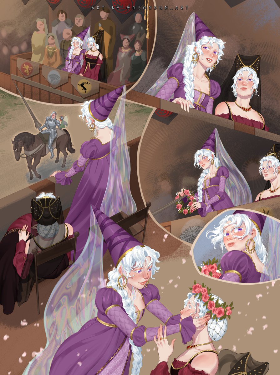 redoorlemontree's tweet photo. ⋆⭒˚.⋆ [ #danyweek2026 day 7: AU ] 

princess dany crowns her mother the queen of love and beauty https://t.co/bCwA9Nly7Y