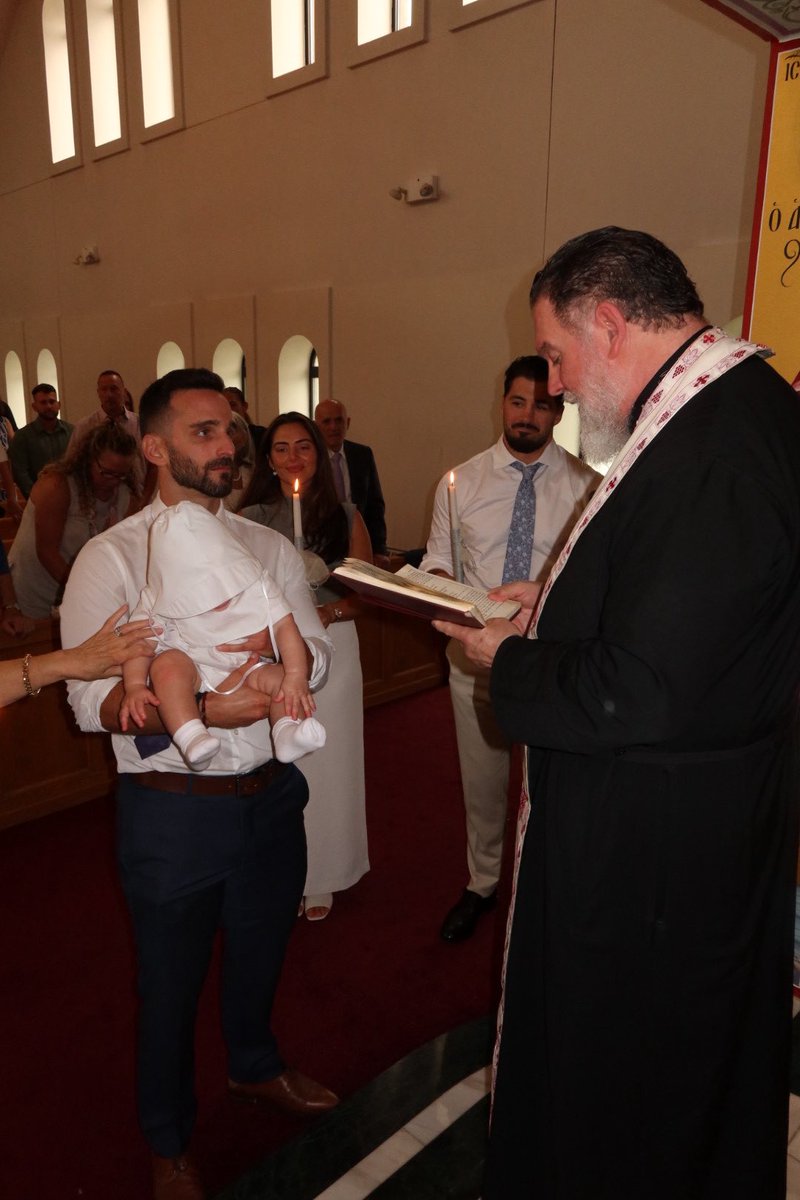 Falloutt's tweet photo. 20 years ago I met xAoDx Nick in a @GearsofWar lobby on @Xbox Live. Yesterday I was blessed enough to baptize his son into the Greek Orthodox Church. Life is beautiful 

20 years as teammates, rivals, friends, and now lifelong family as Koumbari 🙏

The most family-oriented and authentic person I know. You’ll never meet someone more committed to his wife and family - and this weekend full of laughter and great conversations only cemented that 

Brothers til the end - you’re stuck with me now my boy! Cheers to a lifetime of more memories @NICKMERCS
