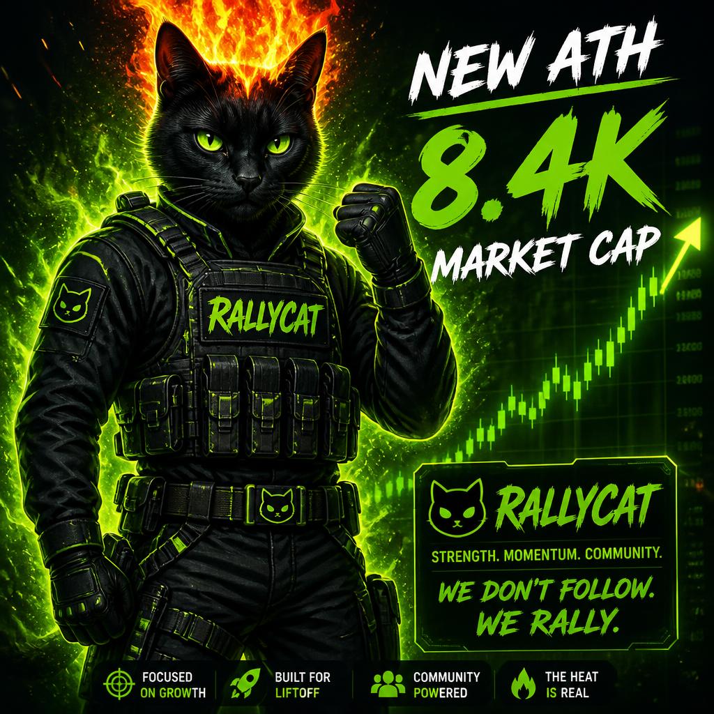 EricMarcum10's tweet photo. @MrWhale Don't fade @RallyCat Website: https://t.co/yatCiPQiPs
Telegram: https://t.co/QESaoeF4dv
Discord: https://t.co/CbczcbCOjX
@RallyCat @CryptoRal1y #Rallycat #SolanaMemes #MemeCoin #BullMarket2026 #RALLY #MemecoinLaunch #solana #meme #crypto #bitcoin #youtube #Solana #1000x #Goals https://t.co/NPkgEzXNZo