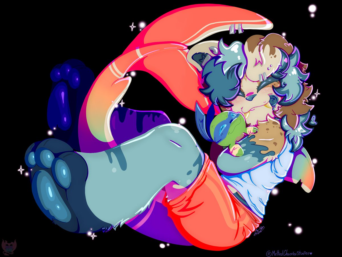 MeltedCheerioss's tweet photo. Woof woof shark puppy! 

I'm cooking guys! 
he says in full confidence knowing he has two commissions to do💔
#furry #furryfandom #furrycommunity #commissionopen #furryart https://t.co/uc2GBASkHq