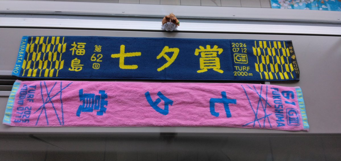 VegattiCalcio's tweet photo. @mochi_yumi25 @renamaeda07 ＃アイビスサマーダッシュ　あの柄なんだ
＃七夕賞　毎年変えてます https://t.co/Q0mJ8DXiCA