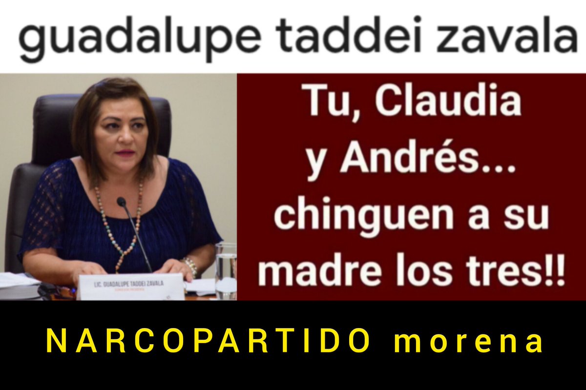 OctavioGuzmn8's tweet photo. @JJDiazMachuca @Claudiashein @RicardoMonrealA @Armandoreporta @PartidoMorenaMx @alitomorenoc #NarcoPartido
Por más que la Taddei lo quiera ocultar... 😆 Jajajaja 😆 
🤨🤨🤨🤨🤨
👇👇👉👉👉 https://t.co/NVePa57yWc