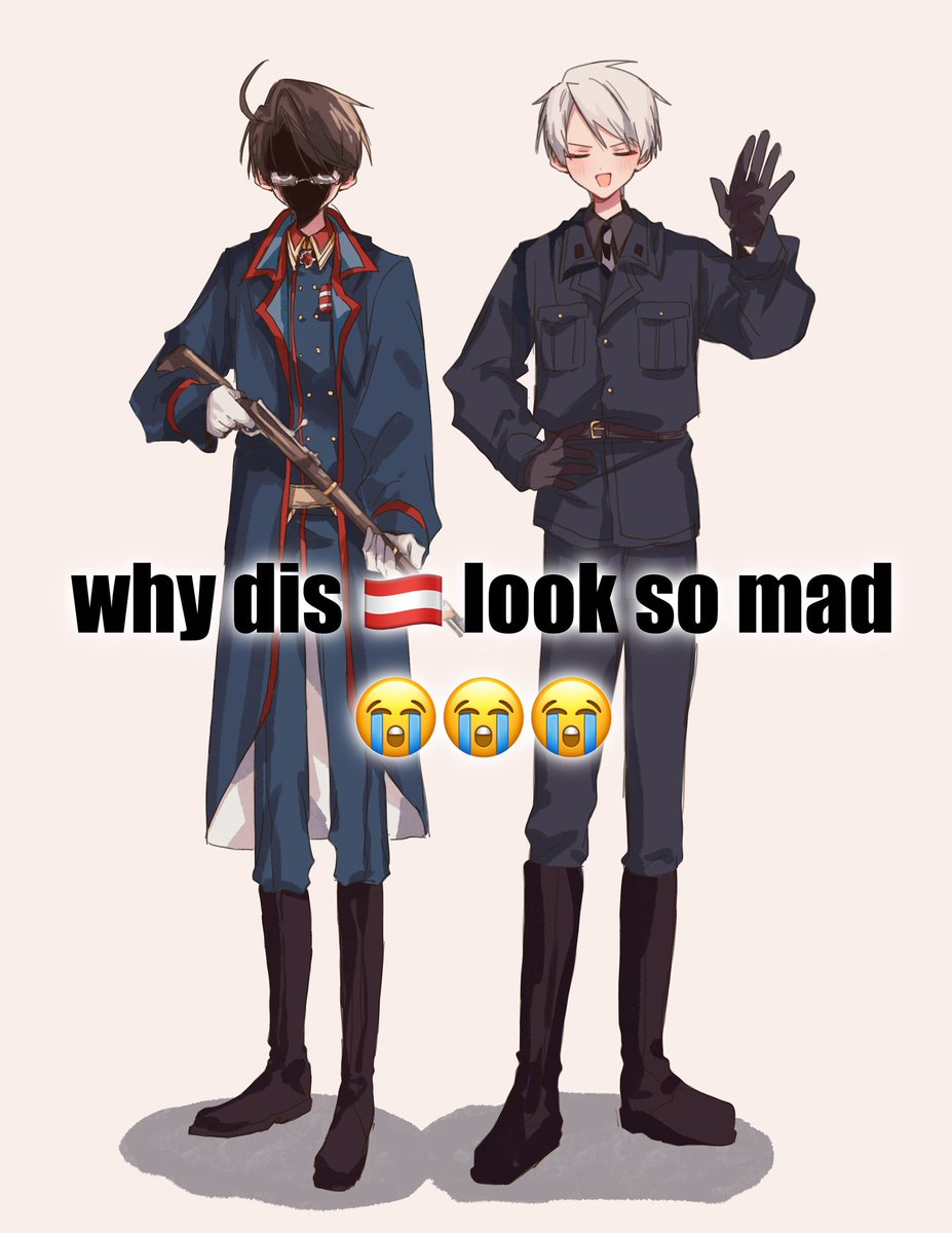 GR1181026's tweet photo. why dis 🇦🇹 so mad😭😭😭
#APHワンドロツードロ #APH #ヘタリア https://t.co/PFBYjzQMbM
