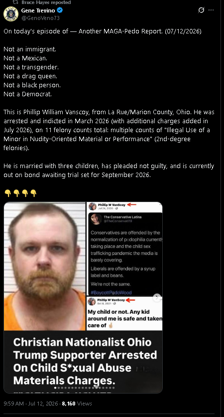 n3mesis_exe's tweet photo. @gerryhofland @daviddunn177 Being a Nazi is another TDS symptom for right wingers on top of fits of violent extremism, not being able to tell the truth, and not being able to leave children alone. https://t.co/6rJhSAKuO0