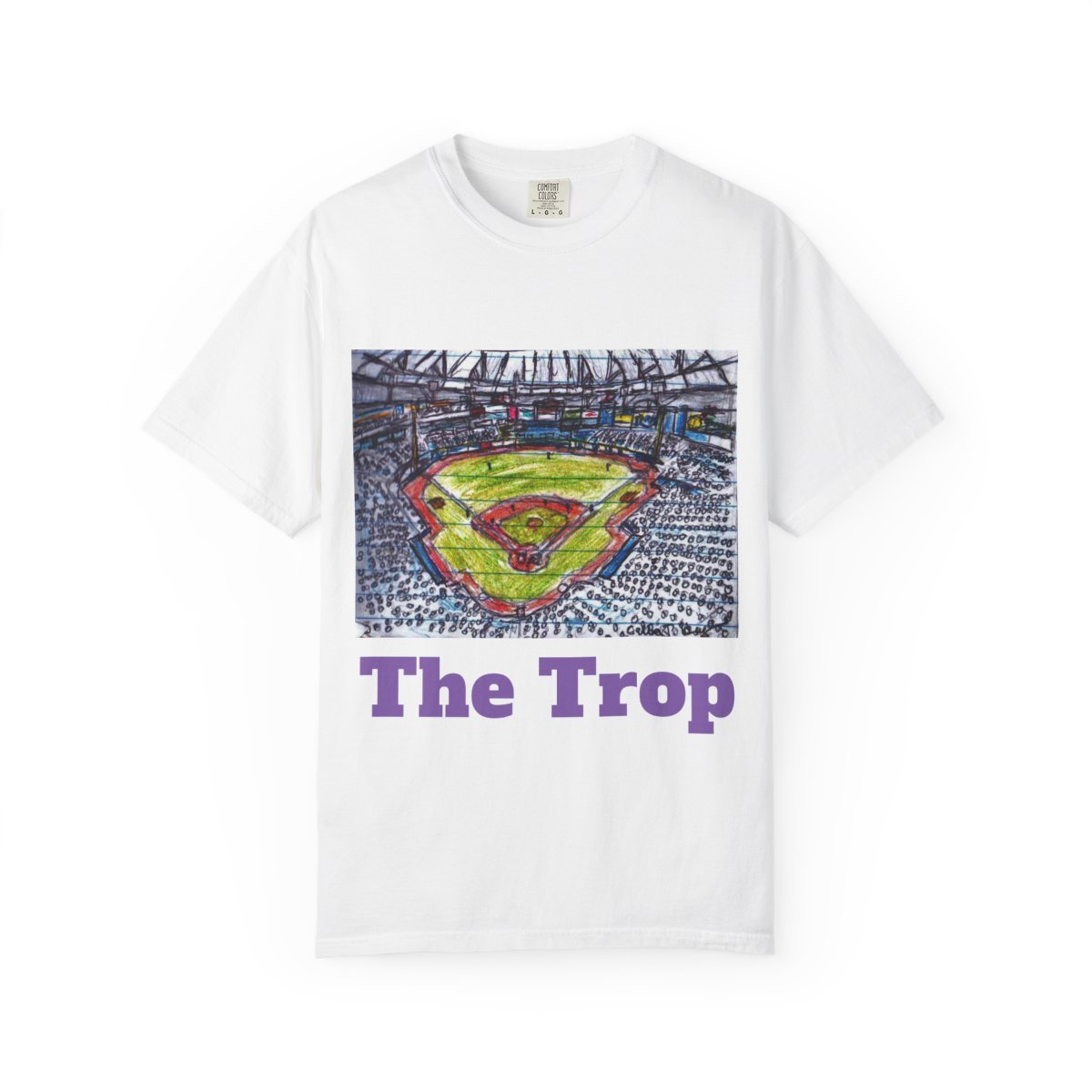 CallenHuey's tweet photo. Hey, #Rays fans!! Tees featuring my hand-drawn sketch of Tropicana Field are available at CallensPanoramas on Etsy!!
Shop here: https://t.co/hlkmGDd8AU
@RaysBaseball #RaysUp #TampaBayRays #TropicanaField #TheTrop #MLBStyle @RakingRays @jasinfla https://t.co/2NWu7av9h0