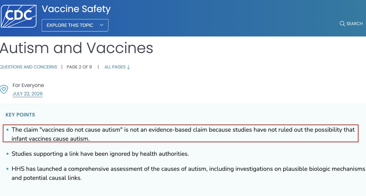 NicHulscher's tweet photo. Our peer-reviewed autism study: https://t.co/xbU9y7qJcK

Updated CDC vaccine-autism webpage: https://t.co/FwBqt3REXv https://t.co/xsy61Uv4l0