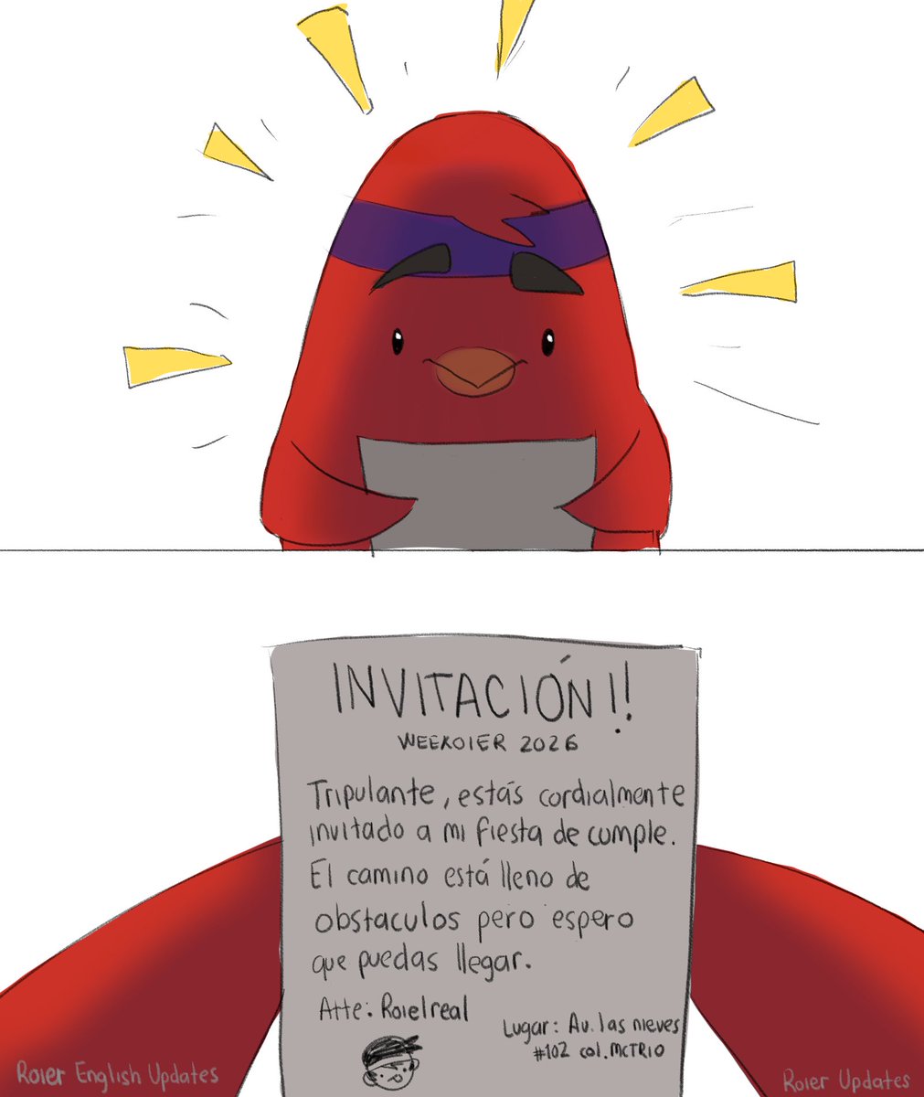 RoierUpdates's tweet photo. 🧩| Hey!! te ha llegado una carta. 
¿De quién será? https://t.co/r1kcQx9n4d