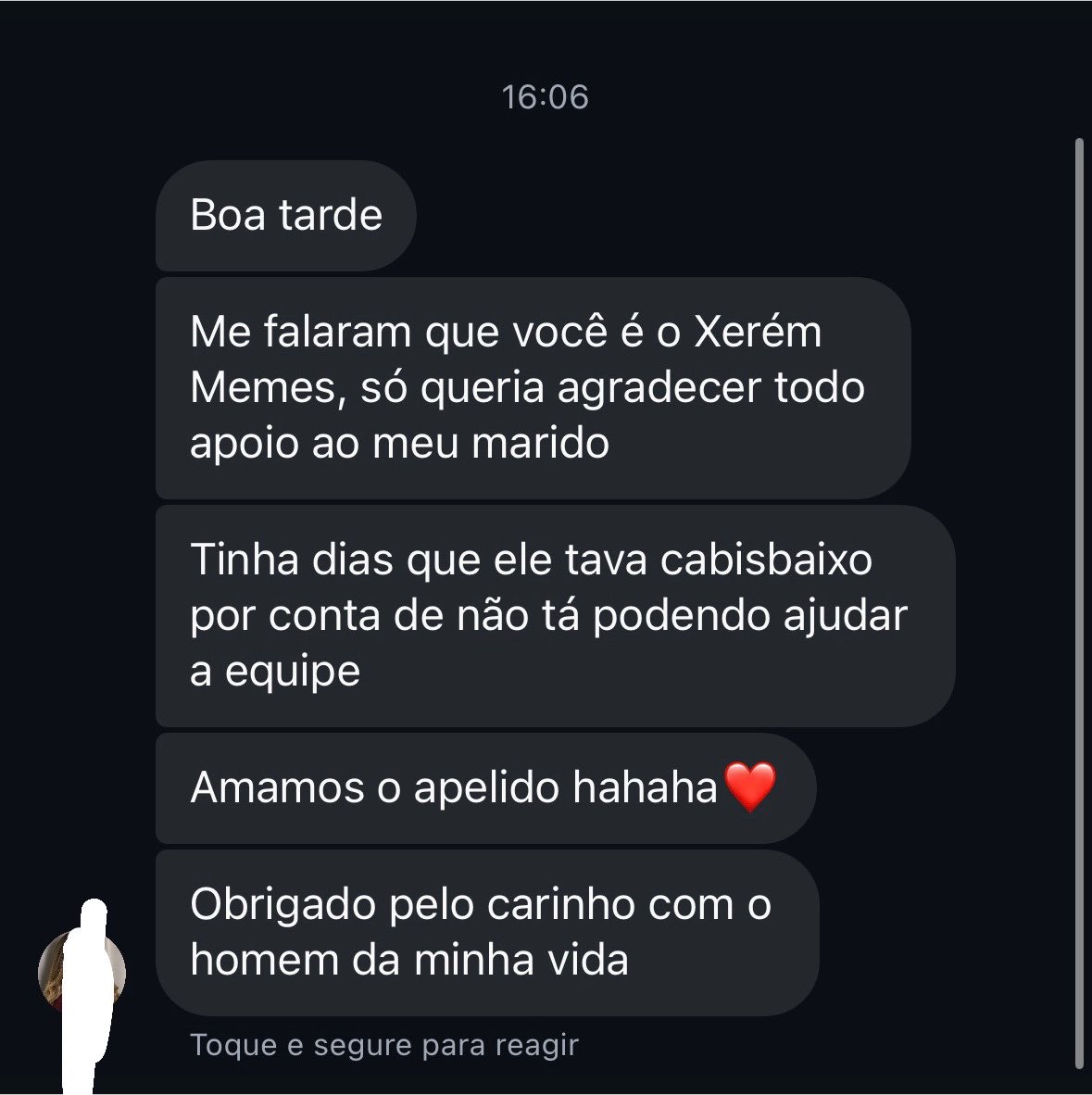 xeremmemes's tweet photo. NEM SEI O QUE FALAR. To chorando copiosamente igual um bebê aqui o chão de casa. Que isso!

Deus é muito bom com esse ruim do Xerém Memes https://t.co/qg5qCYfrWf