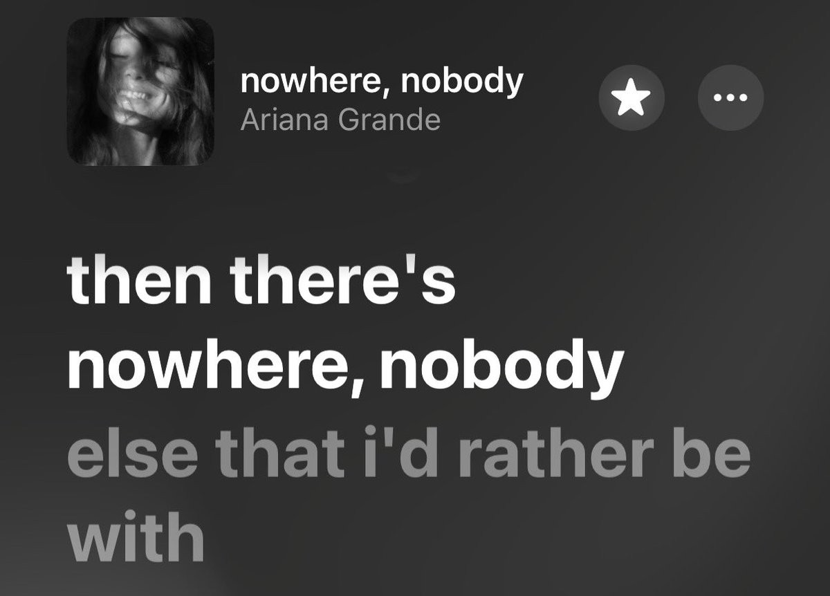 presencebright's tweet photo. to the ones who went to montreal n2, i was rewatching my concert videos and realized ariana says “there’s nowhere with nobody else i’d rather be”, a lyric of nowhere, nobody, before it had released 🥹 this song is even more special to me now omg https://t.co/sHta9fwWUV