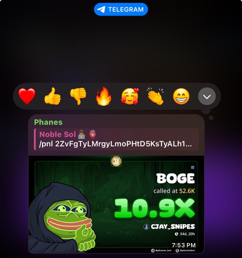 Noblesol77's tweet photo. Almost 11x up from my tg on $BOGE
You know where to go if u need early gems 💎 👇👇👇
                   https://t.co/pbPeFAWt29

HSGCVT2FWQUtxX5g68WzTPbnmzWPuV8khFe5Hhmspump 🔥🎉

#Crypto #Dewtee #Solana #Bitcoin #memecoin https://t.co/7zTgUTjyZD