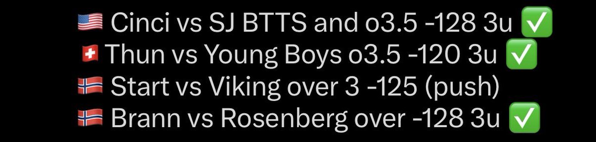 Fredofrr's tweet photo. This is getting good.. +9u run in VIP..

In 2 days Leagues Cup begins. We made +38u last year there! It’s gonna be another great one 👊🏼 https://t.co/W1z7nPm6tT