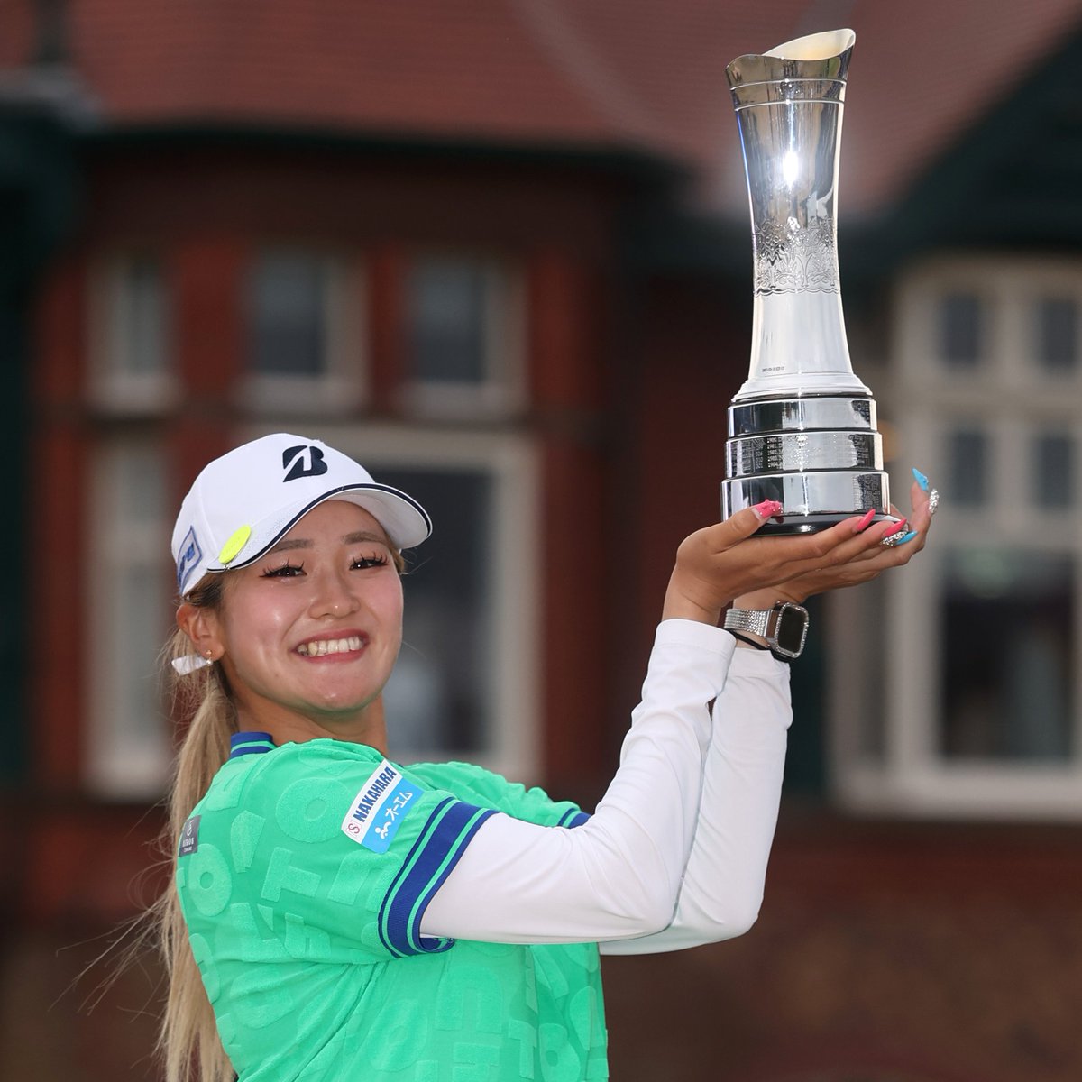 AIGWomensOpen's tweet photo. Champion at Royal Lytham &amp; St Annes 🏆

Shiho Kuwaki, what a performance 👏 https://t.co/Di11gcEku0