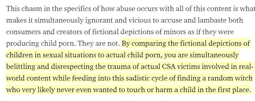 DrizzyMonkey's tweet photo. @grapejuice6495 @RubberFubu @SusLookinChrctr @NEVER_G0ON @dylerodger Yes it does matter No the definition of pedophile under the DSM5 requires you to fantasize about children real kids because the definition of child means pre-pubescent human https://t.co/FOfk3ftcJP