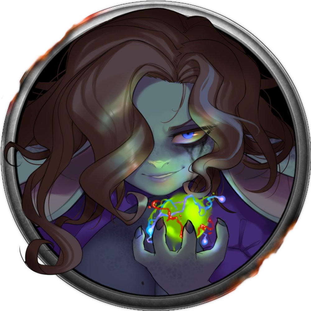 wpnzdthickness's tweet photo. token for the final stretch of Nil's D&amp;D campaign https://t.co/GT24e0jO7i