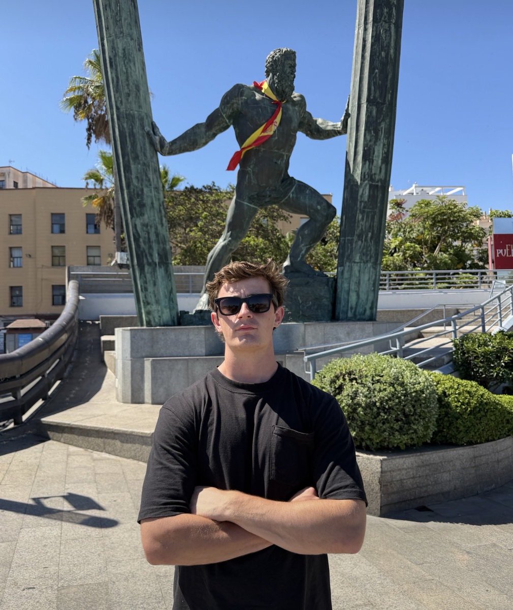MAGAVoice's tweet photo. BREAKING: Nick Shirley has LANDED in SPAIN

THE VIDEOS ARE GOING TO BE EPIC https://t.co/0e1erfpQ7l