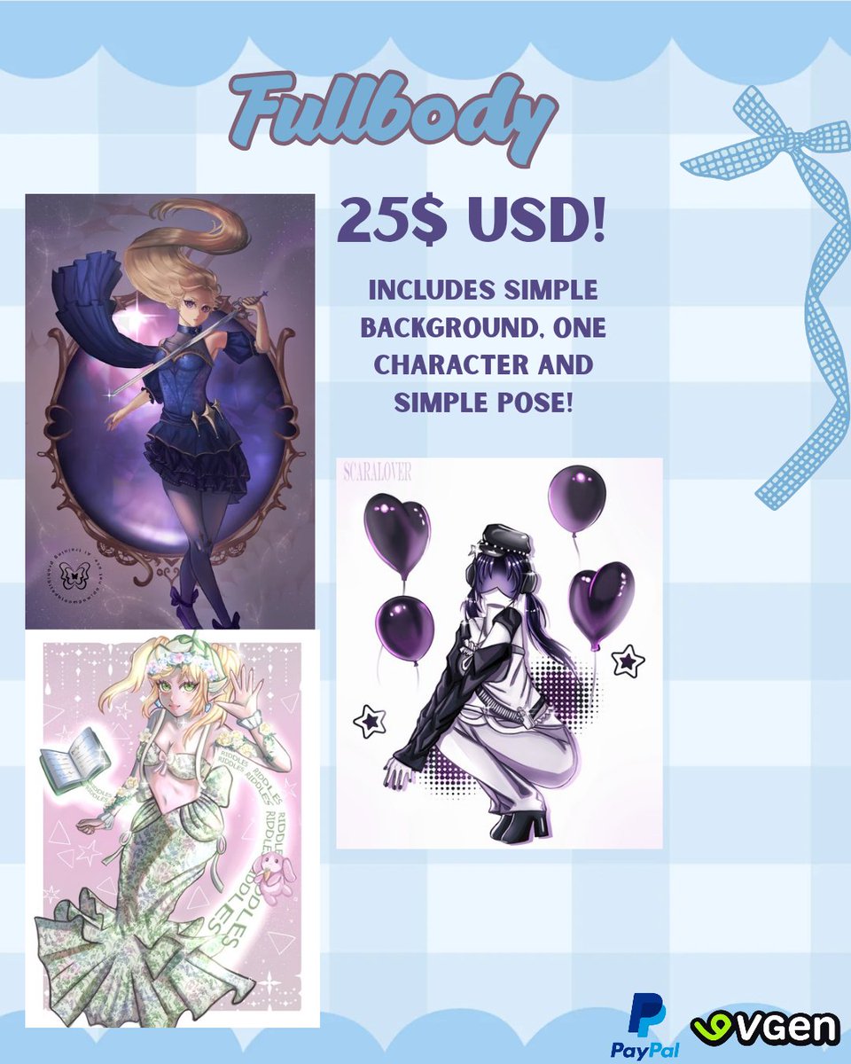 bloompowart's tweet photo. My commission prices! 
Dm me if interested. 
https://t.co/mJ0qPagK29 https://t.co/JDPVW9I9td