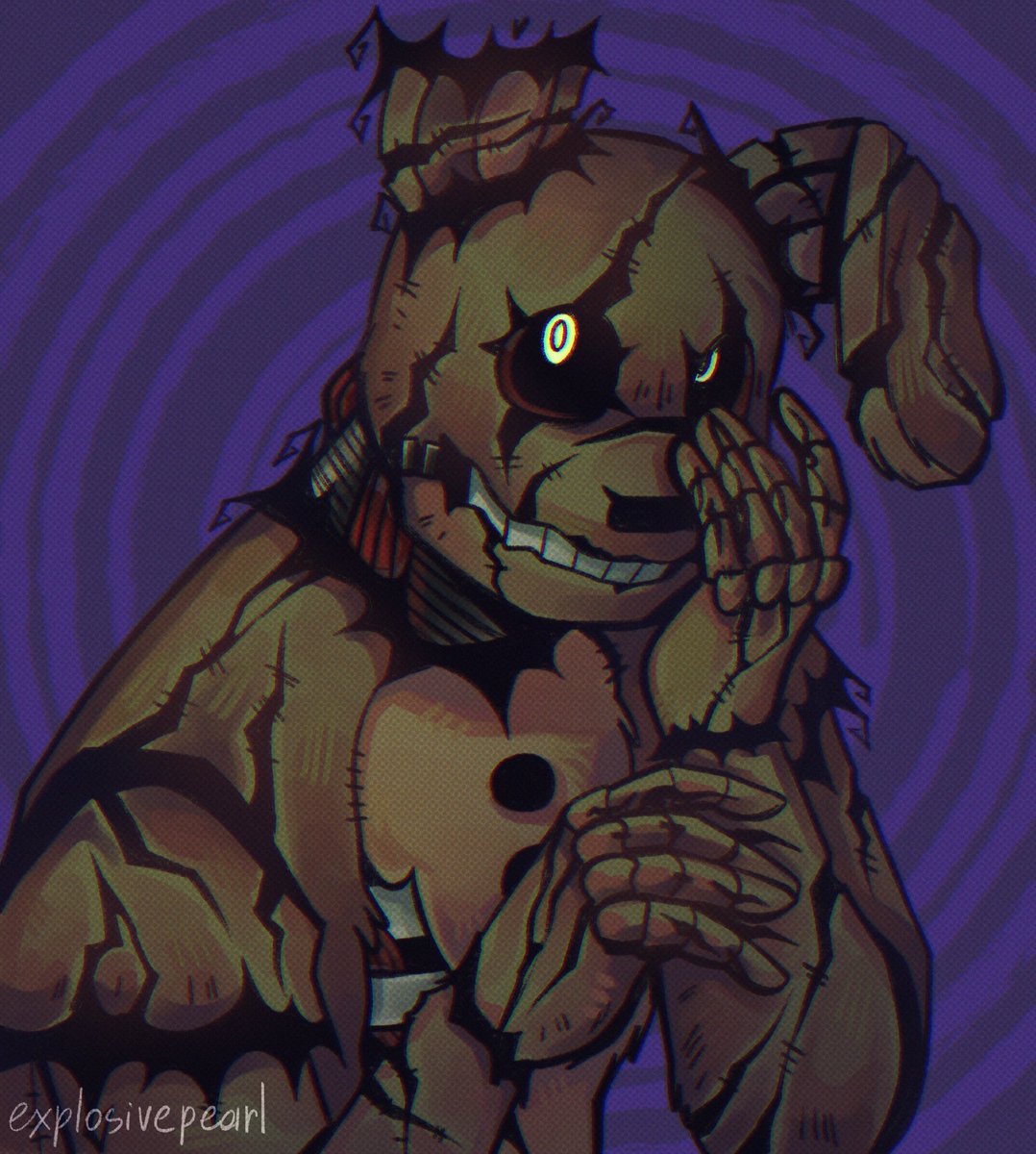 explosivepearl's tweet photo. he’s shyyyyy #fnaf https://t.co/MD9qQ8EYvu