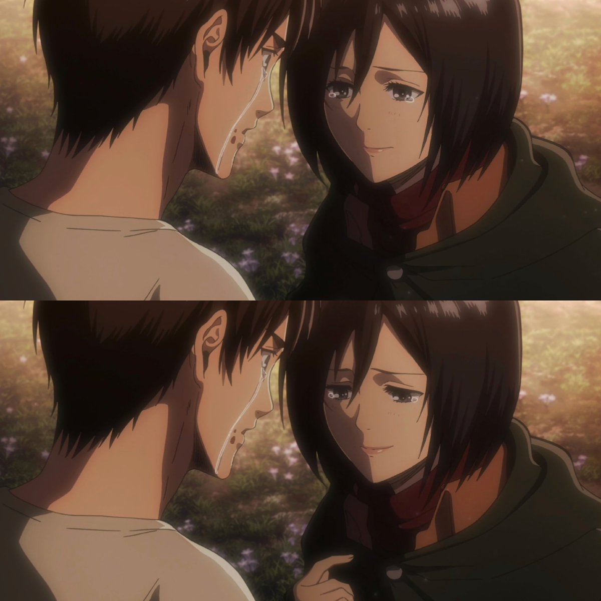 kasaluvrr's tweet photo. notice  how  eren  doesn't get mad when he gets called her boyfriend ?  ♡ 𐔌⑅ ՞. .՞𐦯 https://t.co/KusmAXloeg