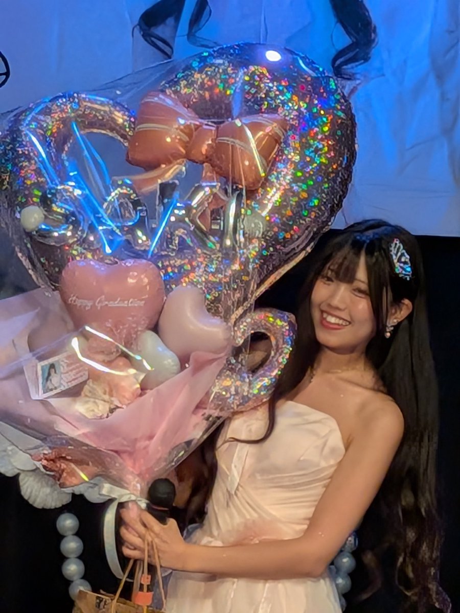 nyarpon's tweet photo. 2026,8,2　
SPATIOさき卒業

いろいろ書きたいけど今日はひとこと

アイドル生活８年お疲れさまでした https://t.co/SsmK5mkyE0