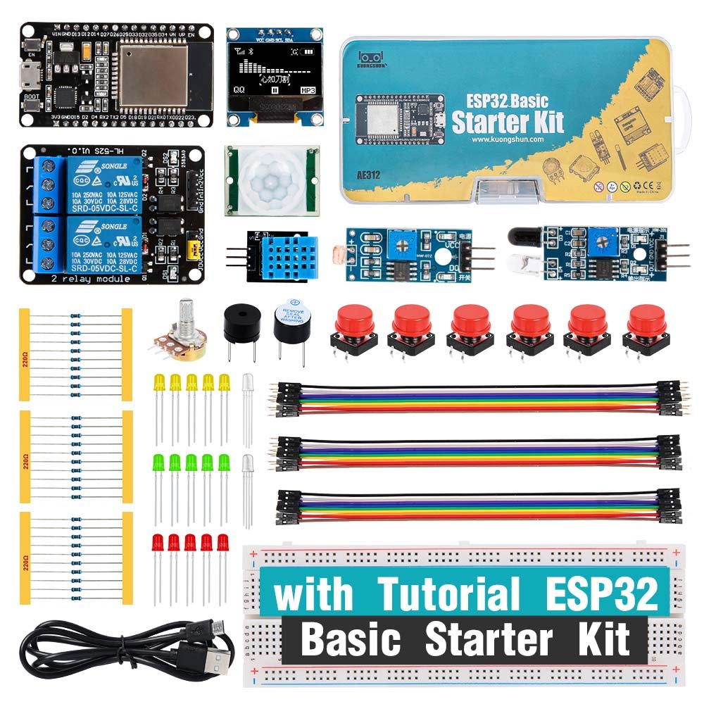 ebokify's tweet photo. Starter Kit for ESP32 ESP-32S WIFI I OT Development Board Learning Kit Other Educational Toy for Arduino

🏪 Get Now: 
https://t.co/FJ8wzIdAjT

#ESP32 ⚡ | #Arduino 🚀 | #IoT 🌐 | #StarterKit 🛠️ | #ESP32Projects 🤖 https://t.co/uChH67MSJZ