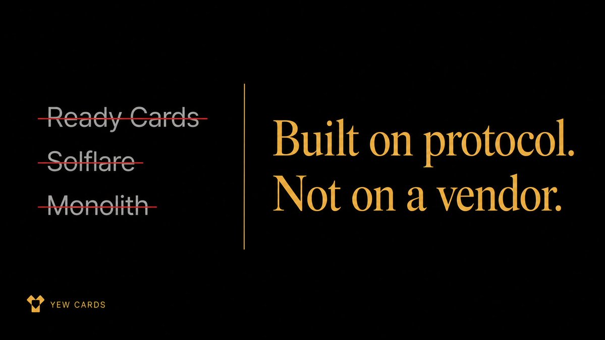 Yew Cards tweet media