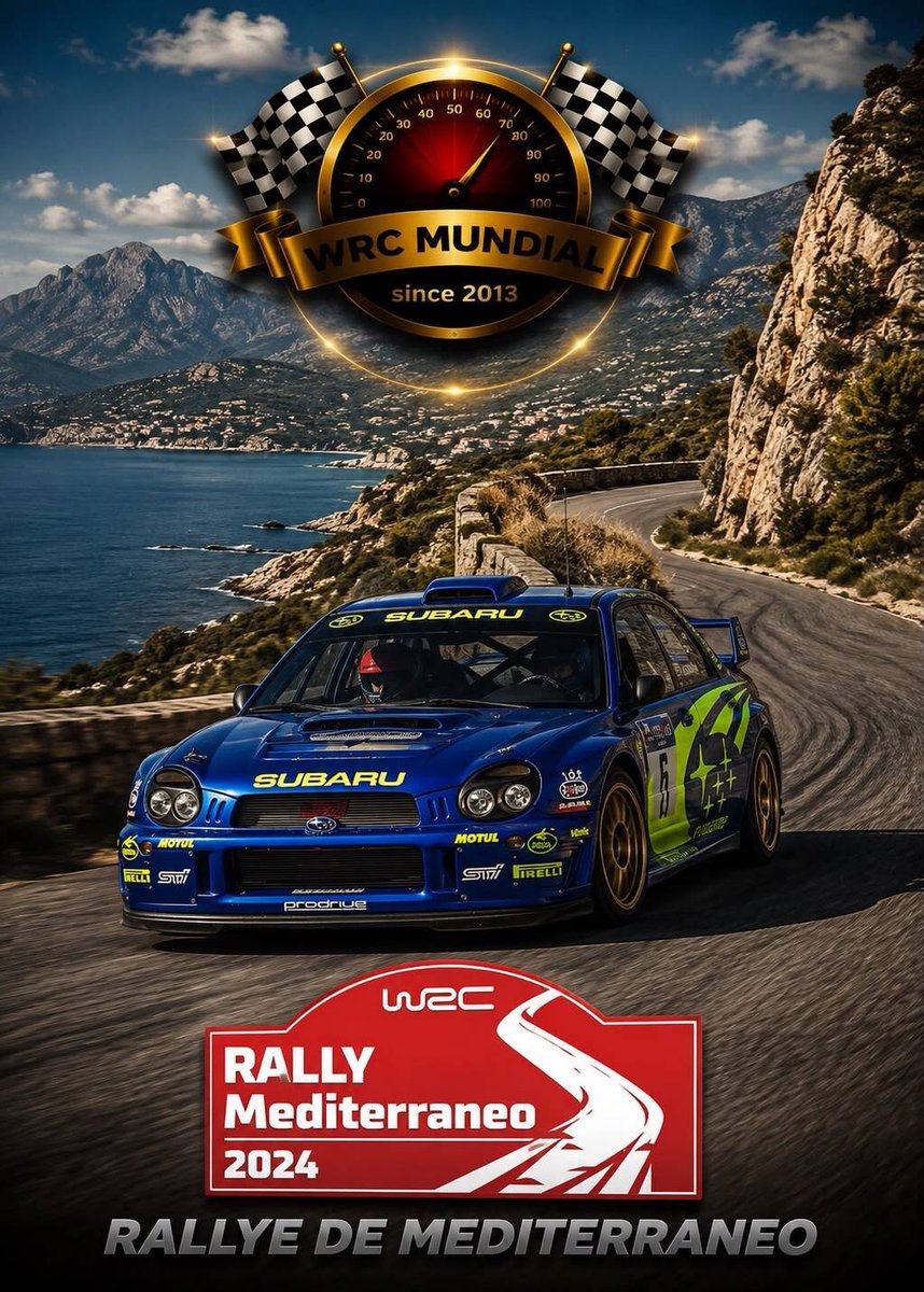 WrcMundial's tweet photo. 🔥 14# semana de competición 🔥

📍 Rally de Mediterraneo [Córcega] 🇫🇷

🚗💨 WRC 1997 &amp; 2011

✅️ Desde: Domingo Dia 02 [23:59 H]⏱️

❌️ Hasta: Domingo Dia 09 [23:59 H]⏱️

🌐 Toda la información en nuestra web 👇

https://t.co/WezD16Shui https://t.co/3suYJW6FNM
