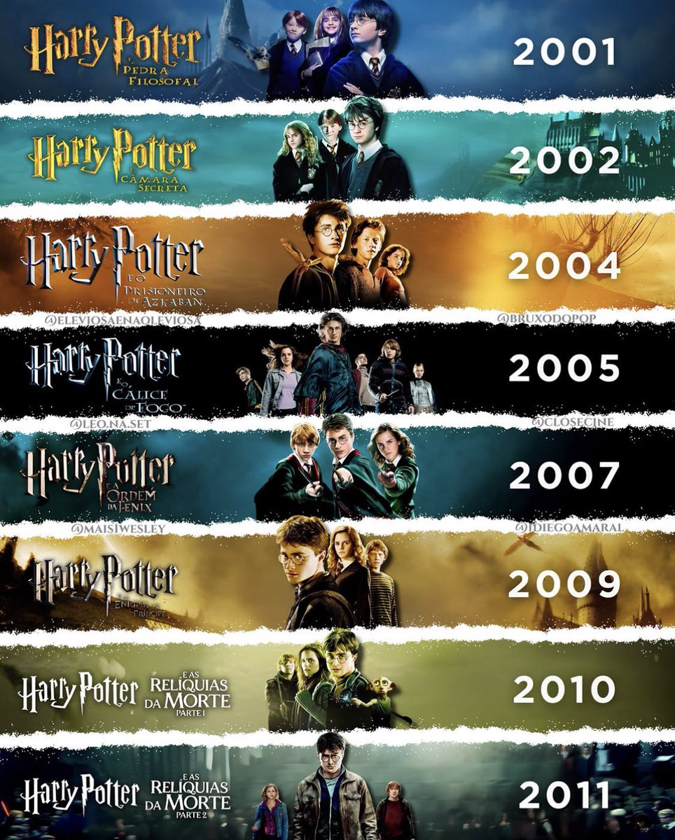 thiegonovais's tweet photo. Quem viveu essa fase dos filmes de Harry Potter nos cinemas foi feliz demais. https://t.co/bPsxQ6OJfo