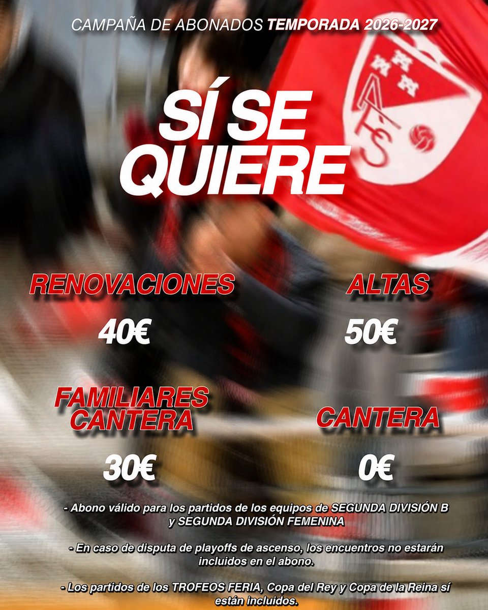 albaceteFSala's tweet photo. Tras una semana de parón, mañana renaudamos la venta de abonos para la 26/27.

#SíSeQuiere 💳🤍 https://t.co/7xWntYyGMq