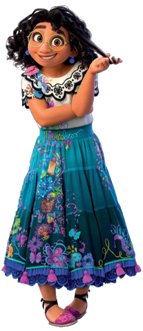 sugarziz's tweet photo. Did you know that for the character of MIRABEL in the movie "Encanto" they were inspired by Saionji Kyouichi since he was also born without any talent. https://t.co/7BcbKECSFD