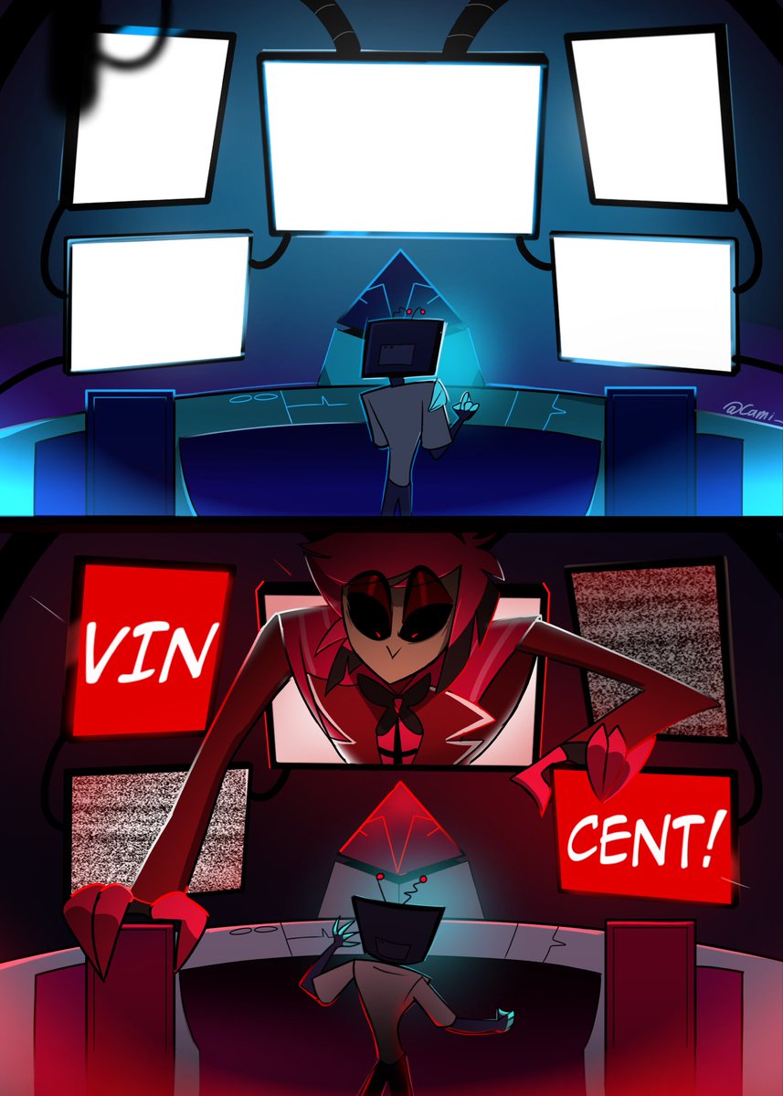 Dweed__'s tweet photo. “ATTENTION”
Another parts here, the agnst lvls up.
The final parts tomorrow! 😁

[5-8/11 PARTS]

Also, I’m really glad you like this comic by far! 🫶

#HazbinHotel #HazbinHotelFanart #HazbinHotelVox #HazbinHotelAlastor https://t.co/QpaqG2NmXx