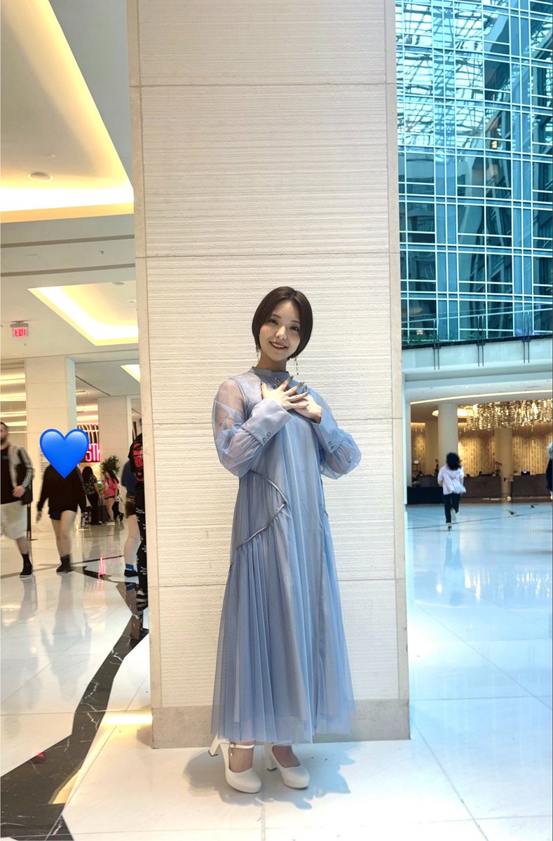 n_yuna2031's tweet photo. #Otakon2026 トークショーありがとうございました✨
#ロメリア戦記 について皆さんとお話しできて楽しかった〜

私の知らなかったロメ達のことも沢山知れた気がする💭

衣装は大人シースルー💙

#RomeliaWarChronicle https://t.co/Finkq8UDYL