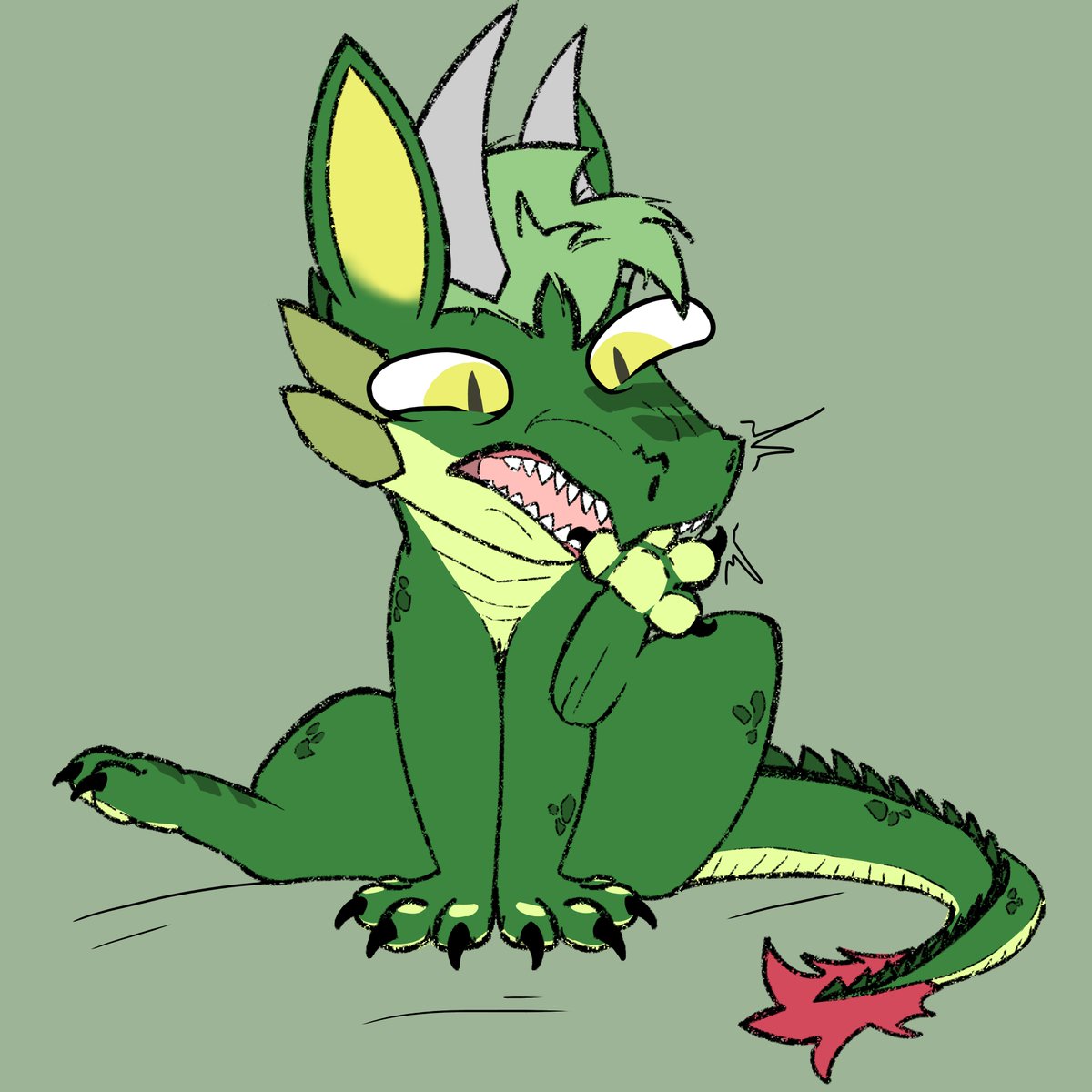 PapDragonX's tweet photo. Sorry for copying the pose of @DeltyLizzy , but I love his pose too much :D https://t.co/AW4OAjwE0f